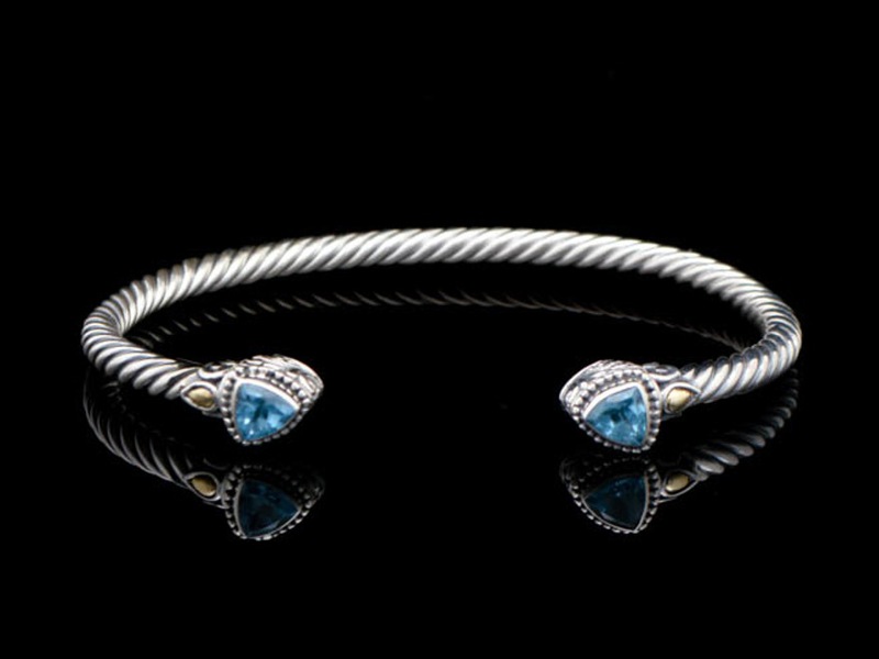 Браслет Swiss blue topaz Браслет Swiss blue topaz