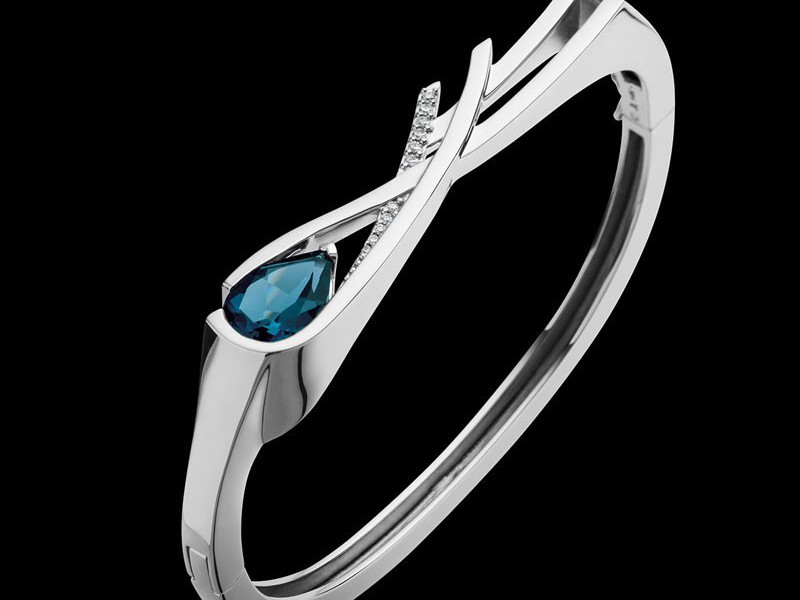 Браслет London blue topaz Браслет London blue topaz
