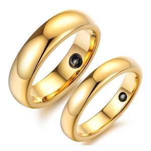 Обручальное Кольцо выполненное из карбида вольфрама