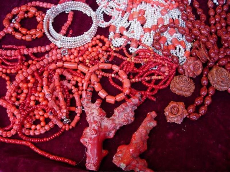 Украшения из камней коралла Как добывают кораллы